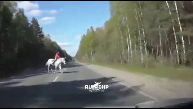 Wypadek drogowy prosto z Rosji...