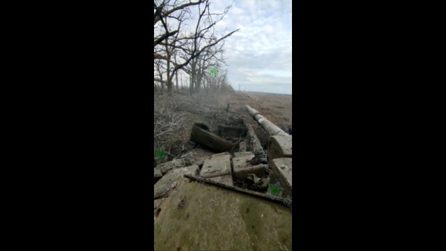 Rosyjski czołg najechał na minę