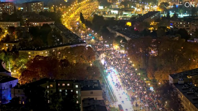 Nagranie od POLAND ON AIR pokazuje prawdziwą skalę protestu