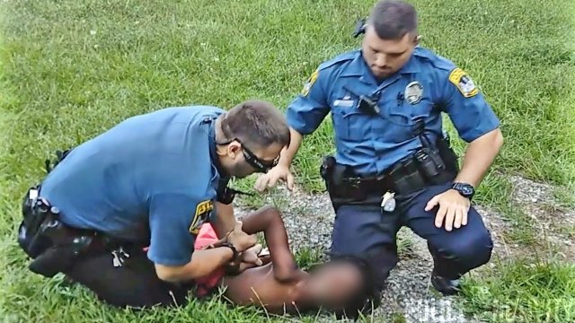 Dziesięciolatek sprowadzony na ziemię przez policjantów