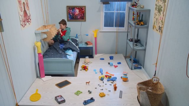 Sprzątanie pokoju dziecka w 10 sekund