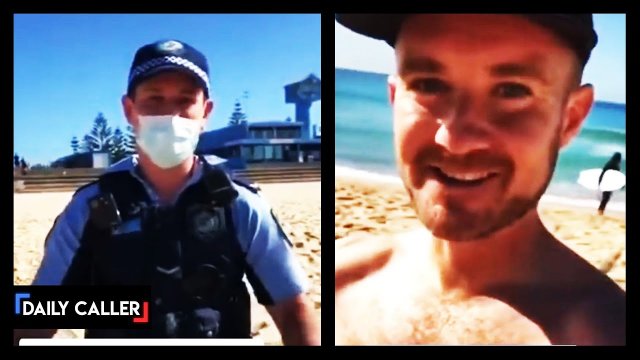 Opalanie na plaży w Australii zabronione.