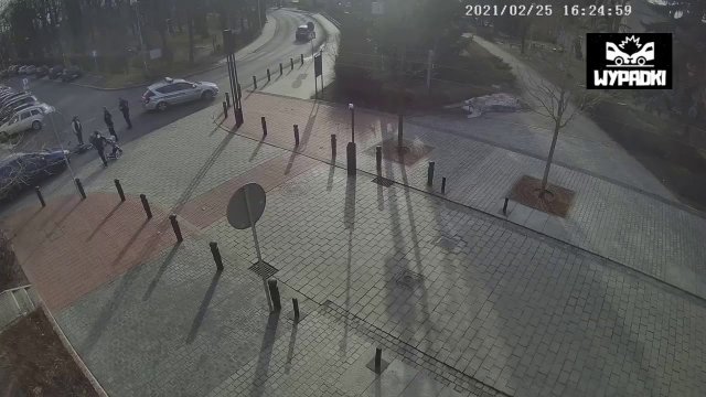 Potrącenie rowerzysty na skrzyżowaniu w Jaworznie! - WYPADKI #28