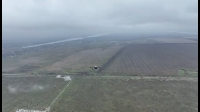 Bitwa ukraińskiego drona z rosyjskim. Pierwsza zarejestrowana powietrzna bitwa dronów