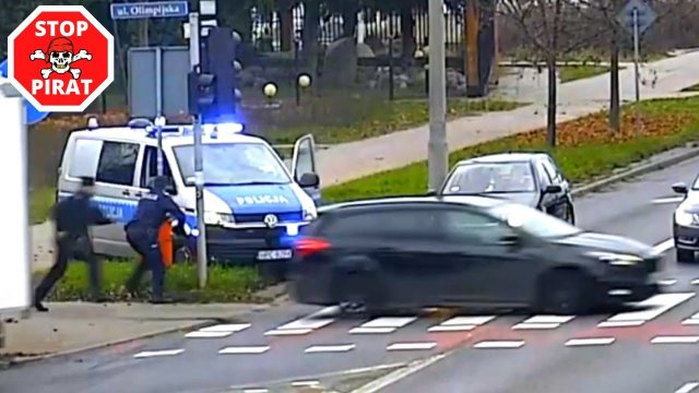 Desperacka ucieczka przed policją w Toruniu