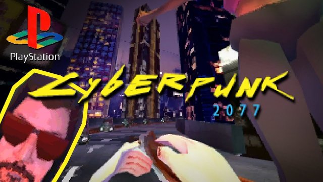 Cyberpunk 2077 ale na PS1