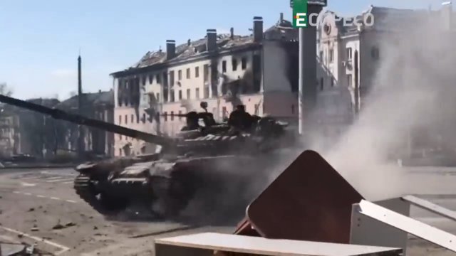 Pokaz głupoty rosyjskich czołgistów