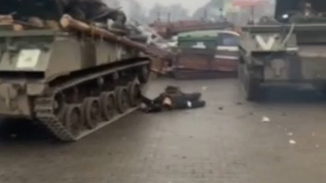 4 rozwalone BMD przez ukraińców