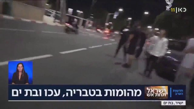 Palestyńczyk wyciągnięty z auta i zlinczowany przez tłum. Na żywo w izraelskiej telewizji.