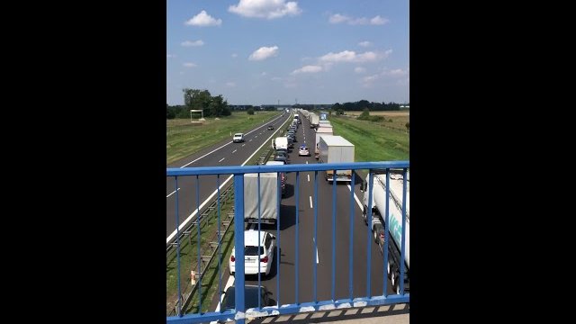 Polacy pokazali, że potrafią korzystać z autostrad...