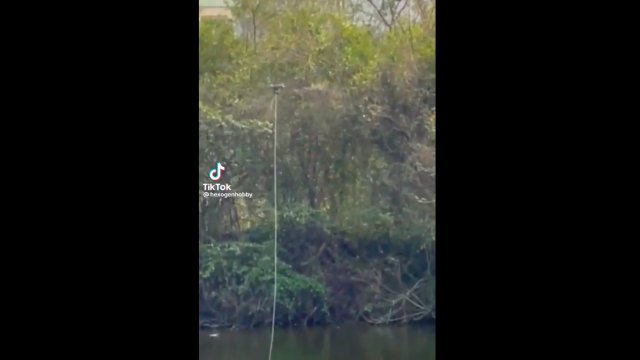 Łowienie ryb za pomocą drona to nie najlepszy sposób