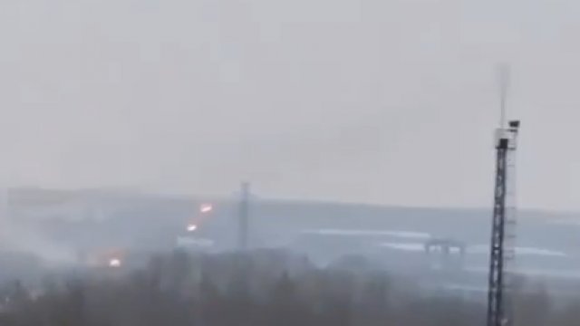 Rosyjskie Siły Zbrojne ostrzeliwują pociskami Grad Nową Kachówkę