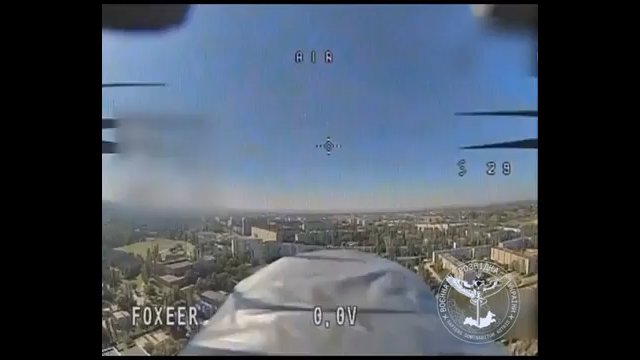 To była szybka akcja! Pojawiło się nagranie z ataku drona kamikadze na okupowany Energodar.