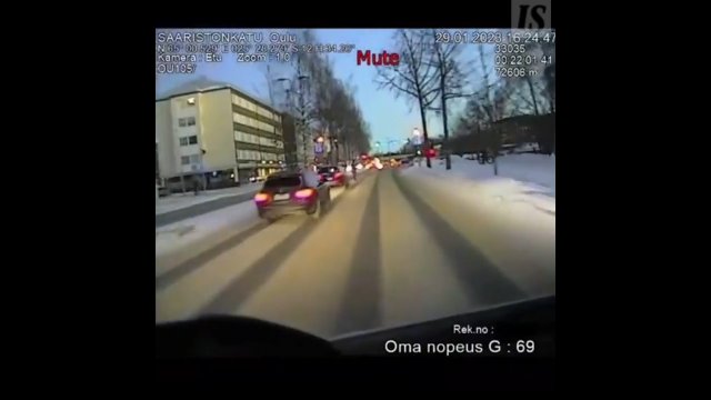 Fińska policja potrąciła kobietę na przejściu dla pieszych