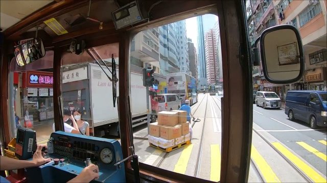 Życie jako kierowca tramwaju w Hongkongu