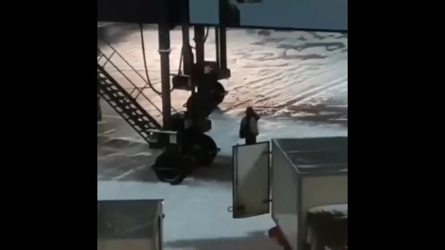 Nietypowy rozładunek bagaży w Moskwie. Pasażerka wszystko nagrała