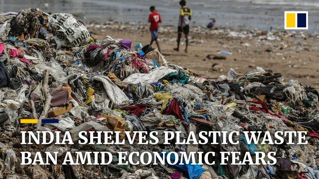 Indie bez zakazu opakowań plastikowych - boją się spowolnienia gospodarczego