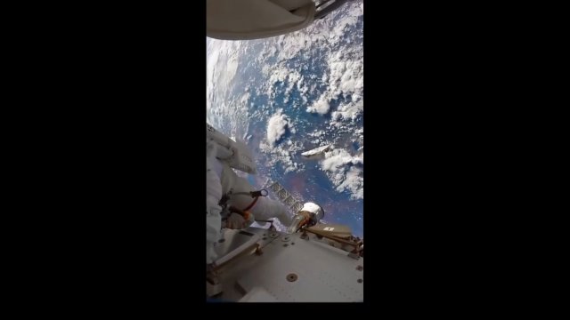 Ten widok zapiera dech w piersiach! Kosmonautka pokazała niezwykłe nagranie