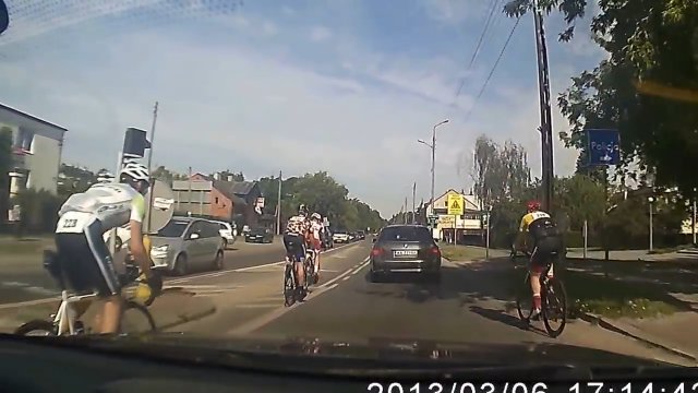 Rowerzyści w Jabłonnie mają się za najważniejszych na drodze