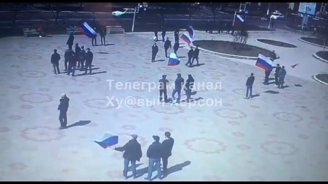 Rosjanie przywieźli fałszywych prorosyjskich demonstrantów z Krymu