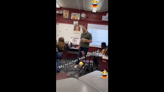 Uczniowie przez cały dzień mówili do nauczyciela Jerry