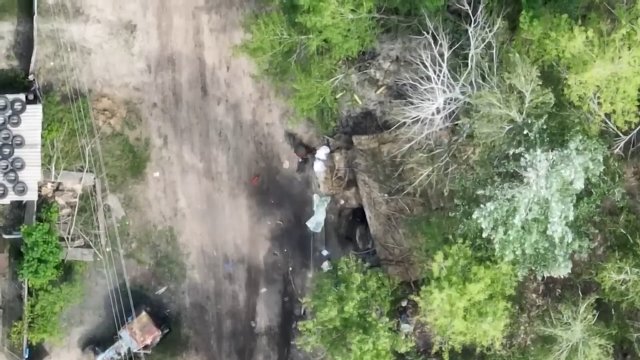 Headshot w wykonaniu ukraińskiego drona