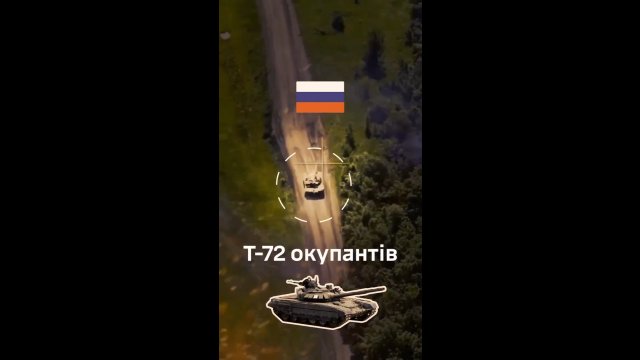 Jak pech, to pech. Rosyjski czołg T-72 dwukrotnie wjeżdża na minę