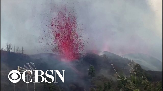 Zobacz wybuch wulkanu na hiszpańskiej wyspie La Palma (Wyspy Kanaryjskie)