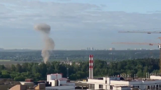 Atak dronów na dzielnicę bogaczy w Moskwie