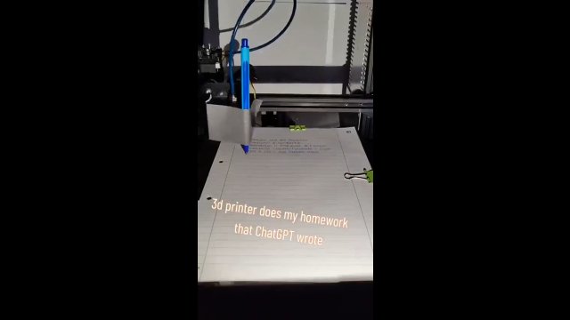 Drukarka 3D odrabia pracę domową