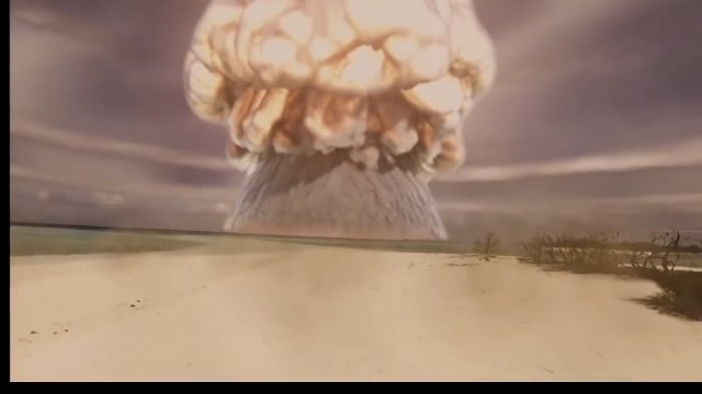 Wybuch bomby atomowej w wirtualnej rzeczywistości