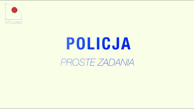 Reklama usług Polskiej Policji za czasów PiS