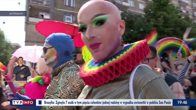 TVP Wiadomości homomałżeństwa powodują drożyznę w Polsce