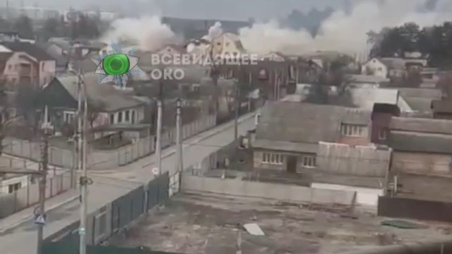Irpień. Rosjanie bombardują budynki mieszkalne