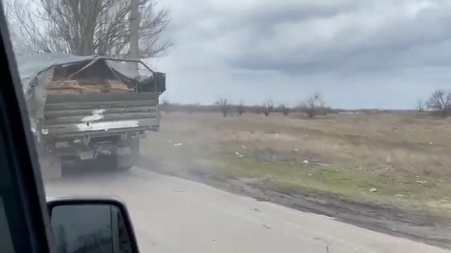 Ukraina zdobyła w pełni załadowaną ciężarówkę zaopatrzeniową