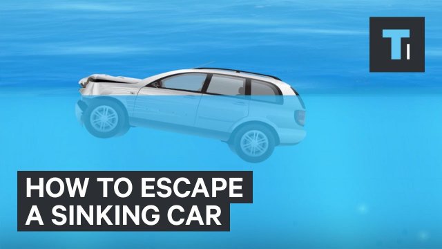 Jak uciec z tonącego samochodu