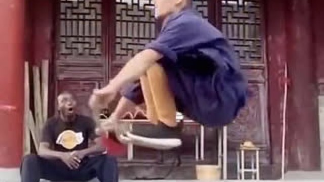 Szybkość i zwinność mnicha z Shaolin