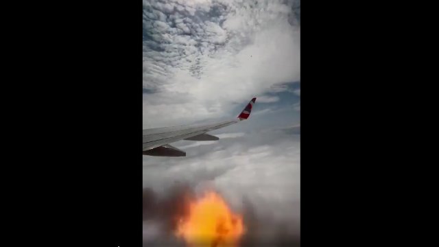 Przerażające nagranie z samolotu. W trakcie lotu doszło do eksplozji! [WIDEO]