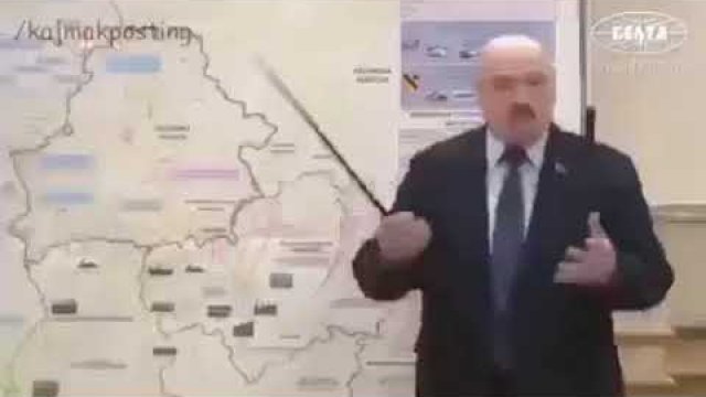Łukaszenka planuje inwazje na Ukrainę ale to Kapitan Bomba