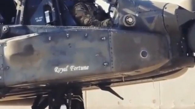 Działo w śmigłowcu w AH-64 Apache