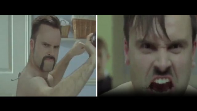 Typowy mężczyzna, kiedy goli się w swojej łazience [WIDEO]
