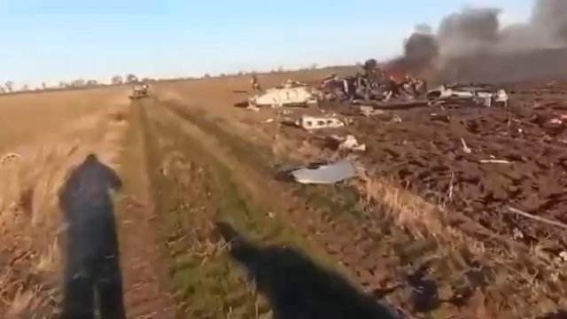 W Chersoniu zastrzelono dwa rosyjskie helikoptery