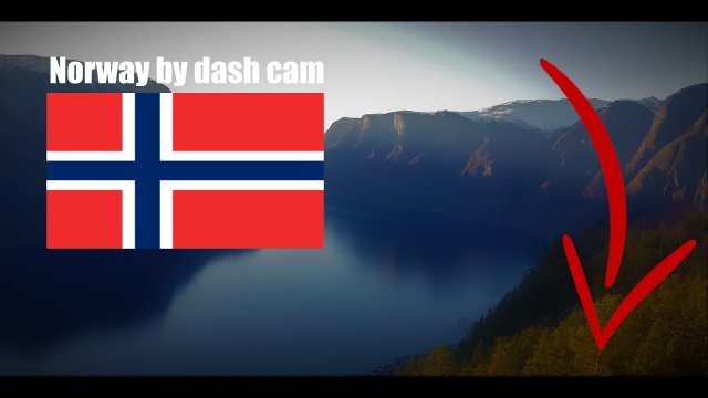 Norwegia z wideo rejestratora