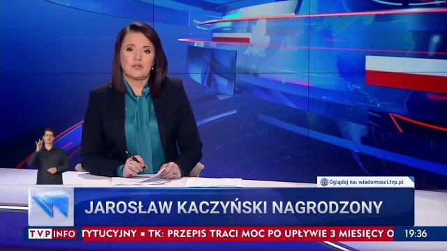 TVPiS: Jarosław Kaczyński otrzymał nagrodę od "niezależnych" mediów