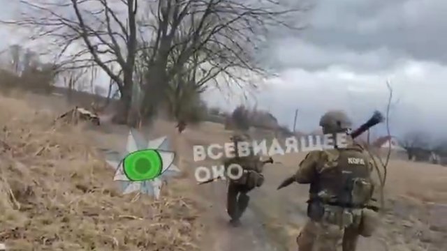 Film z walki CORD kontra rosyjskie czołgi