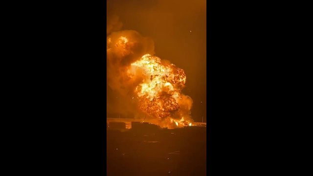 Potężny wybuch gazu w porcie w Maroku
