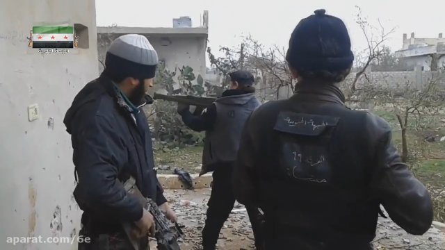 Rzadkie nagranie z Syrii. Snajper wyeliminował wroga strzałem w głowę