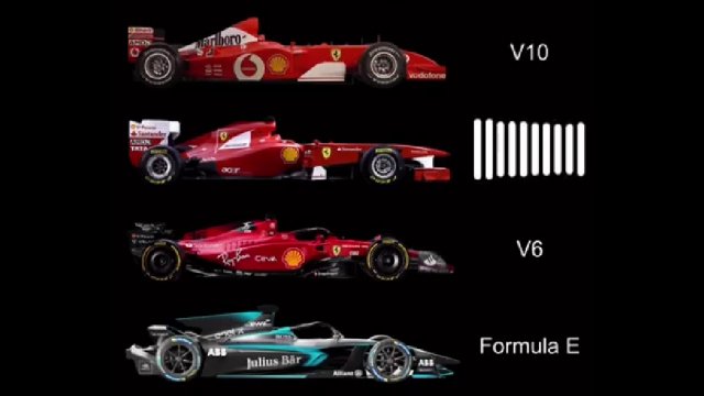 Różne dźwięki wydawane przez bolidy F1 [WIDEO]