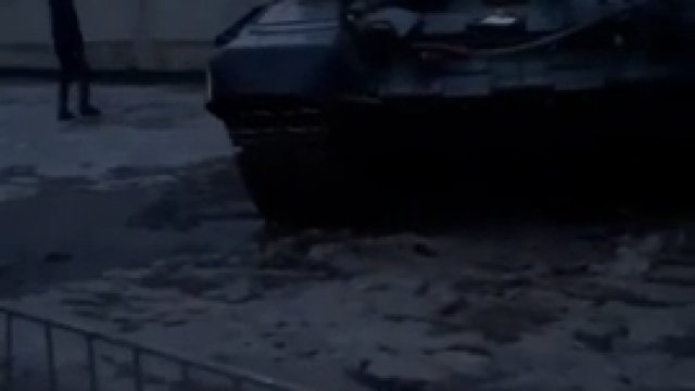 Rosyjski T-72B3 zdobyty w Sumach na Ukrainie.