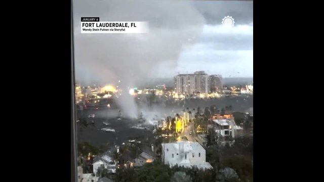 Przez Florydę przeszło niebezpieczne tornado. Mieszkańcy byli przerażeni!